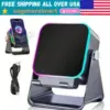 Magnetic Induction Phone Stand Wireless Speaker with RGB Light – $14.59
