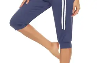 Marvmys Capri Cotton Sweatpants with Pockets for $12.49
