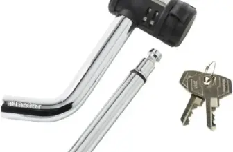 Master Lock Receiver Lock for $5.25 – Fits 1/2 in. and 5/8 in. Hitches