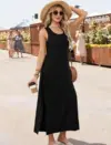 Sleeveless Maxi Dress with Pockets – Now Only $9.99