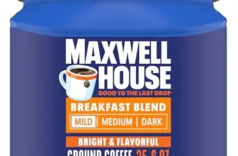 Maxwell House Breakfast Blend Ground Coffee 25.6-Oz for $5.08