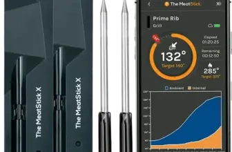 2-Pack Meatstick X Dual-Sensor Wireless Meat Thermometers – $24.99