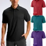 Men’s Dry Fit Moisture Wicking Polo Shirts for $13.85 – Multiple Color Options Available