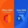 Microsoft Office Professional 2024 and Visio 2024 Bundle for $12