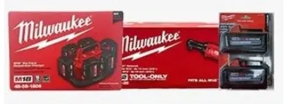 Milwaukee 48-11-1852 M18 REDLITHIUM XC 5.0Ah 2-pack for $110 $110.00