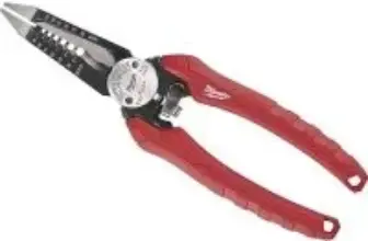 Milwaukee 6-In-One Combination Wire Stripping and Reaming Pliers for $15.97
