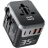 Minthouz 35W Dual Voltage Universal Travel Adapter for $12.49
