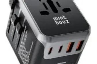 Minthouz 35W Dual Voltage Universal Travel Adapter for $12.49