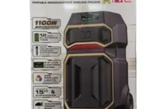 Monster Rock’n Roller X Pro Bluetooth Speaker 1100W, 12HR Battery Life – $329.99