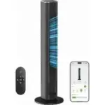 Morento 48″ Oscillating Smart Standing Tower Fan with WiFi App for $79.99