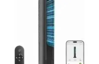 Morento 48″ Oscillating Smart Standing Tower Fan with WiFi App for $79.99