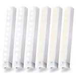 Motion Sensor Under Cabinet Light 6-Pack for $14.99