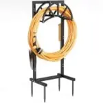 Mr Ironstone 4-Spike Garden Hose Holder for $19.99 – Holds Up to 150 Feet