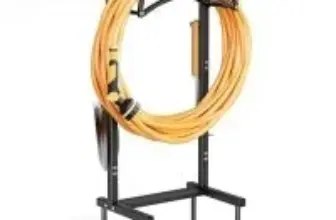 Mr Ironstone 4-Spike Garden Hose Holder for $19.99 – Holds Up to 150 Feet
