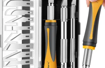 Mulwark SK4 Exacto Precision Craft Knife Set (16-Piece) for $6.99