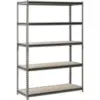 Muscle Rack 48″x18″x72″ 5-Shelf Steel Shelving Unit for $46.23