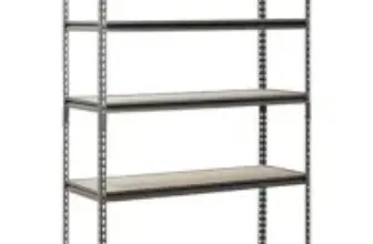 Muscle Rack 48″x18″x72″ 5-Shelf Steel Shelving Unit for $46.23