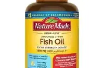Nature Made Extra Strength Omega 3 Fish Oil Supplements 2800mg for $4.95