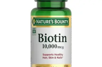 Nature’s Bounty Biotin Softgels 10000mcg, 120 Count for $2.84