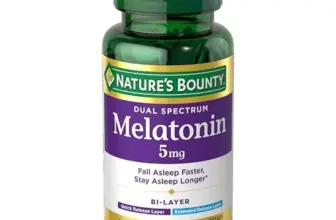 Nature’s Bounty Melatonin 5mg Dual Spectrum Tablets – 60 Count for $3.59