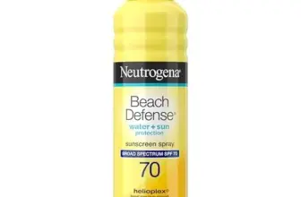Neutrogena Beach Defense SPF 70 Sunscreen Spray 6.5-Oz for $5.92