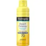 Neutrogena Beach Defense SPF 70 Sunscreen Spray 6.5oz for $5.92