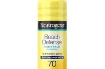 Neutrogena Beach Defense SPF 70 Sunscreen Spray 6.5oz for $5.92