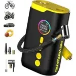 Neverland 150 PSI Portable Tire Inflator with Gauge for $14.99