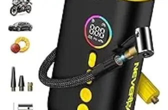 Neverland Portable Air Compressor 150 PSI 10000mAh for $14.99