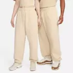 Nike Women’s Club Fleece Oversized Sweatpants in Sanddrift for $22.07