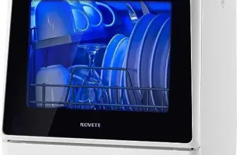 NOVETE Portable Countertop Dishwasher for $289.98