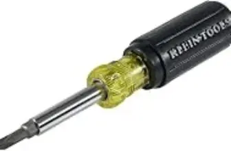 Klein Tools 32476 5-In-1 Screwdriver/Nut Driver – $8.98