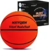 Nxyqeh 350g Grooved Airless Silent Basketball (Size 3) Now $17.99
