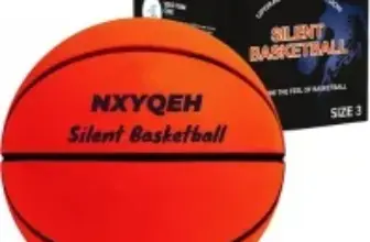 Nxyqeh 350g Grooved Airless Silent Basketball (Size 3) Now $17.99