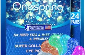Onespring Collagen Under Eye Gel Patches – 24 Pairs for $5.27