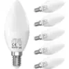 Oraluce E12 5W Type-B LED Candelabra Bulbs (6-Pack) for $9.79