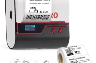Orgbro Z3 3″ Label Maker Machine with Free App for $17.99