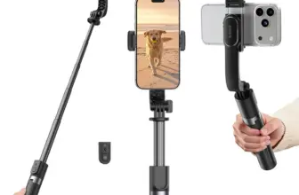 Orico 35″ Foldable Selfie Stick Tripod with Wireless Remote for $9.79