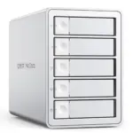 ORICO 5-Bay RAID External Hard Drive Enclosure – 110TB Max Capacity for $129.99