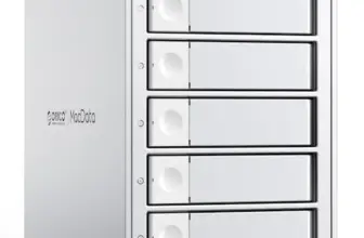 ORICO 5-Bay RAID External Hard Drive Enclosure – 110TB Max Capacity for $129.99