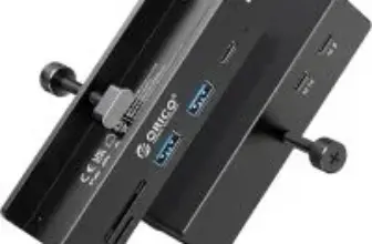 Orico 5-Port USB 3.2 Clamp Hub with Extra Power Supply Port for $17.09