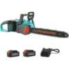 Outesawsuper 16″ Brushless Electric Cordless Chainsaw Kit for $54.99