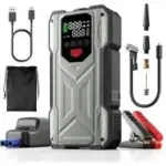 Padulum 4000A Portable Jump Starter and Air Compressor for $34.99
