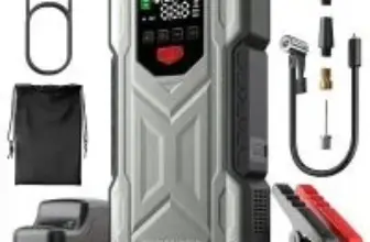 Padulum 4000A Portable Jump Starter and Air Compressor for $34.99