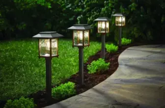 Parkwood 14 Lumen LED Solar Path Light 4-Pack for $13.99