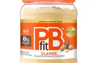 PBfit Classic Peanut Butter Powder 30-Oz for $7.87
