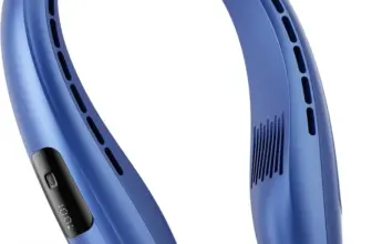 Peiyuu 4000mAh Portable Neck Fan with LED Indicator Now Only $9.99