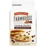 Pepperidge Farm Farmhouse Thin and Crispy Dark Chocolate Chip Cookies 6.9oz for $3.39