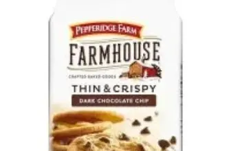 Pepperidge Farm Farmhouse Thin and Crispy Dark Chocolate Chip Cookies 6.9oz for $3.39