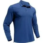 Pinspark UPF 50 Long Sleeve Lightweight Men’s Polo Shirt for $9.99